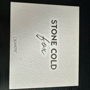 ColourPop Stone Cold Fox Palette